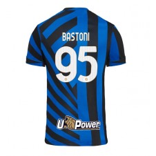 Inter Milan Alessandro Bastoni #95 Hemmatröja 2024-25 Korta ärmar